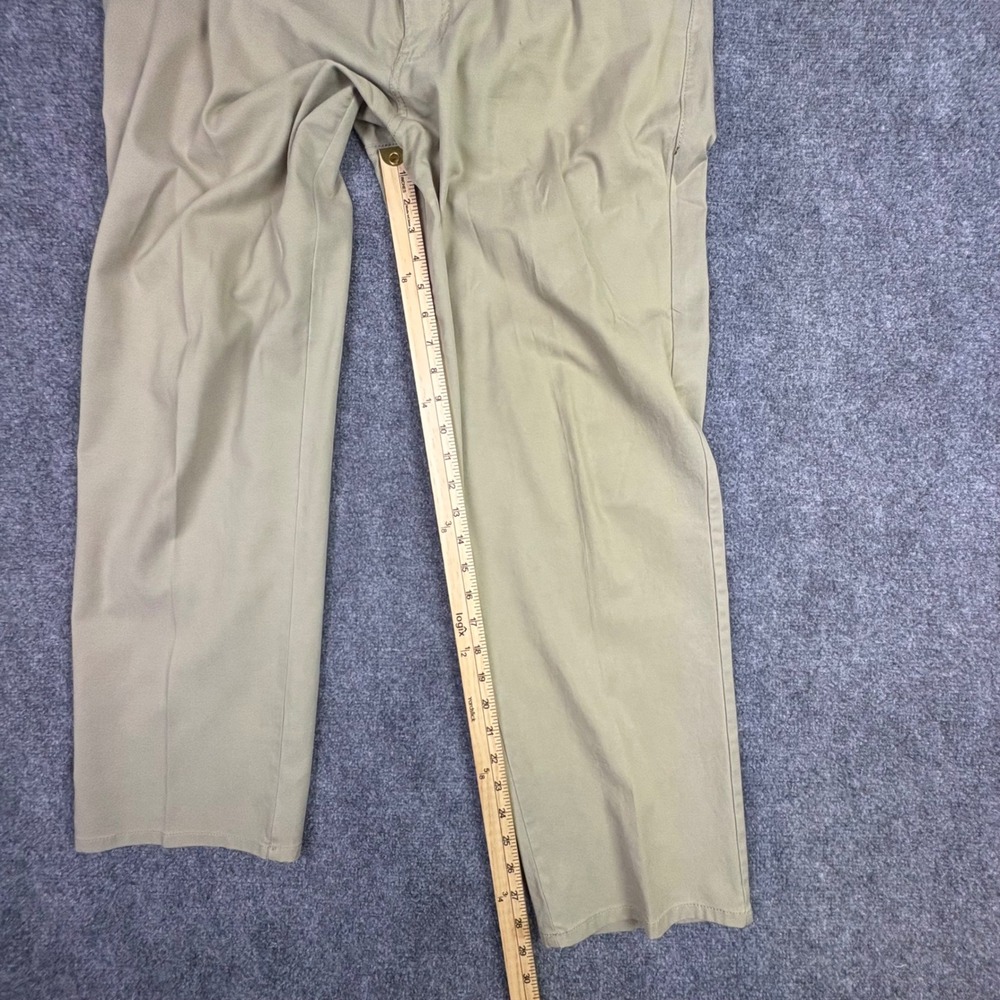 Tommy Bahama Boracay Pants Mens 36x30 Tan Khaki Cotton Tencel Stretch Straight - Picture 4 of 6